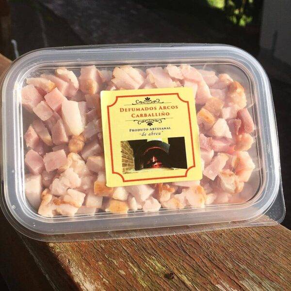 bacon defumado picado bacon de barriga panceta defumada