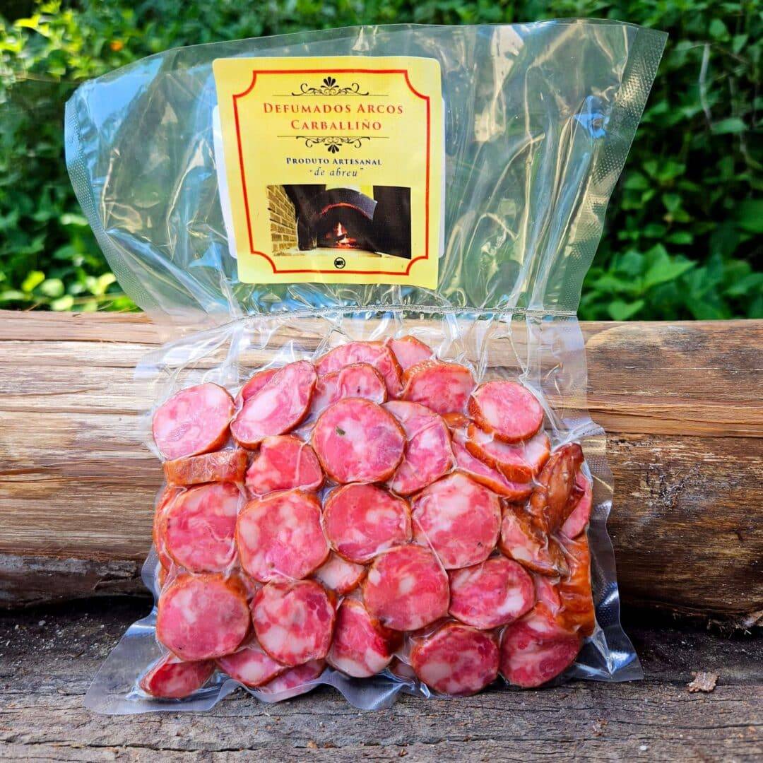 Linguiça de lombo defumada artesanal Linguiça mineira Linguiça calabresa artesanal